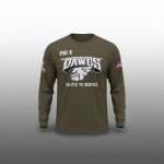 2025 Jason Kelce Phi E Hungry Dawgs Salute To Service Sweatshirt
