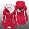 2025 KC Chiefs Long Hooded Fleece Jacket 12 2025 KC Chiefs Long Hooded Fleece Jacket 1