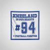 2025 Kneeland In Our Hearts 94 Football Forever Flag 1