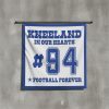 2025 Kneeland In Our Hearts 94 Football Forever Flag 23