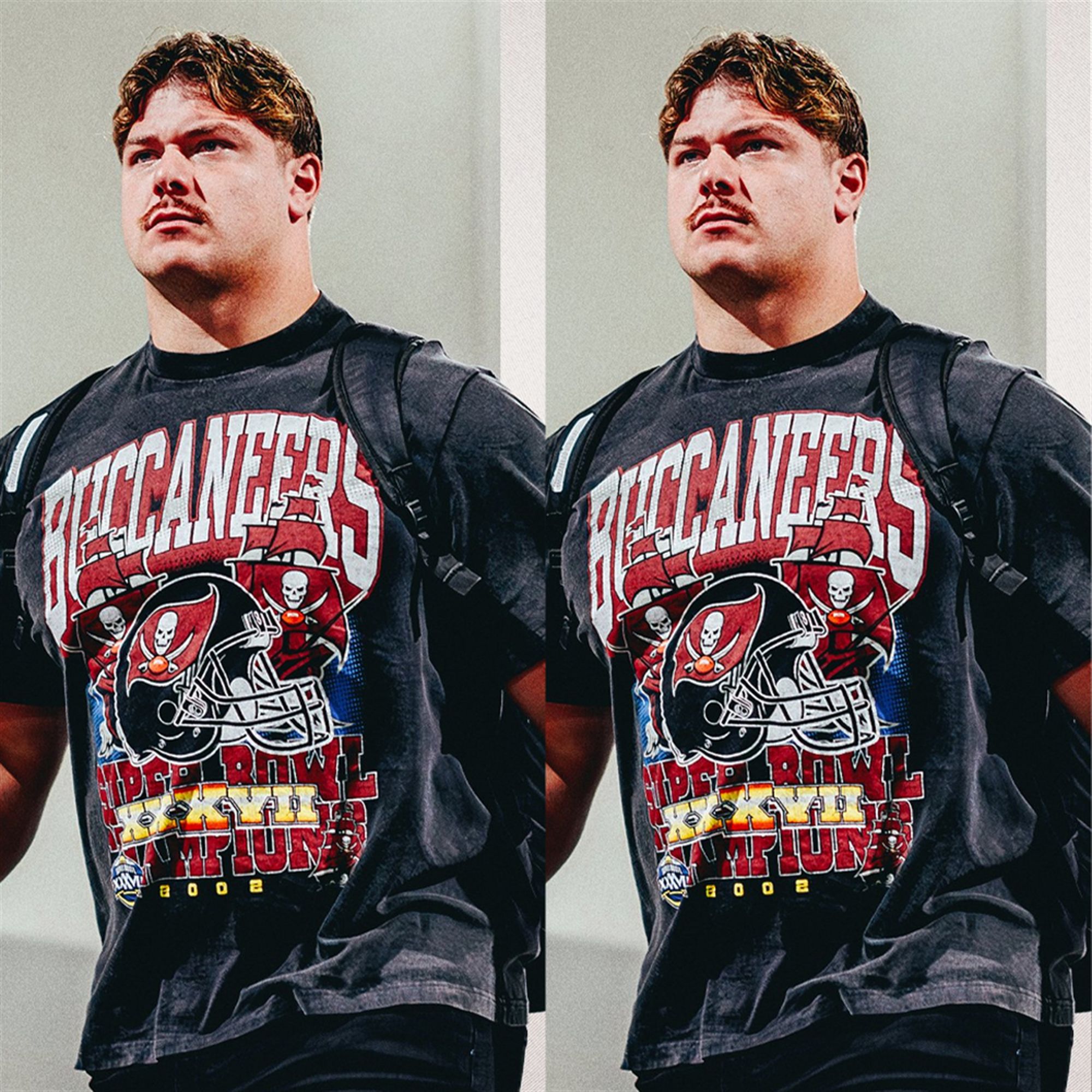 2025 Luke Goedeke Buccaneers Bowl Champions XXXVII Shirt