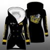 2025 Michigan Long Hooded Fleece Jacket 1
