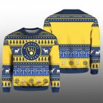 2025 Milwaukee Brewers Ugly Christmas Sweater