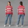 2025 Nebraska Huskers Go Big Red Ugly Christmas Sweater 1 2