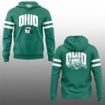 2025 Ohio Bobcats Football Cutler Green Hoodie