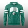 2025 Ohio Bobcats Football Cutler Green Hoodie 1