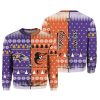 2025 Orioles x Ravens Ugly Christmas Sweater 1 2