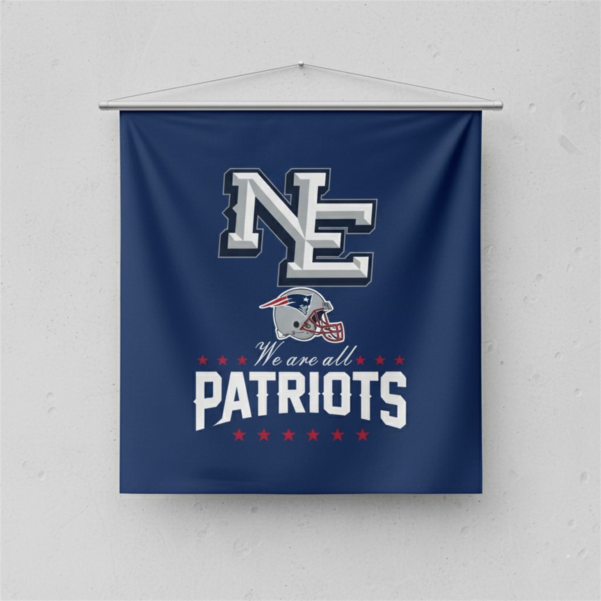 2025 Patriots Rivalries Nor Easter NE Blue Flag 1 2025 Patriots Rivalries Nor Easter NE Blue Flag 1