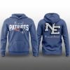 2025 Patriots Rivalries Nor Easter NE Blue Hoodie 0