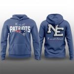 2025 Patriots Rivalries Nor Easter NE Blue Hoodie