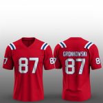 2025 Patriots Rob Gronkowski Thank You For The Memories Jersey