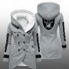 2025 Raiders Long Hooded Fleece Jacket 5 2025 Raiders Long Hooded Fleece Jacket 2