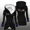 2025 Ravens Long Hooded Fleece Jacket 7 2025 Ravens Long Hooded Fleece Jacket 3