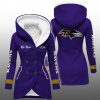 2025 Ravens Long Hooded Fleece Jacket 9 2025 Ravens Long Hooded Fleece Jacket 5