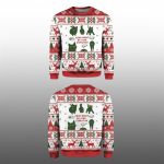 2025 Read Books Be Kind Stay Weird Ugly Christmas Sweater