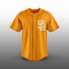 2025 SD Padres Orange Jersey 1