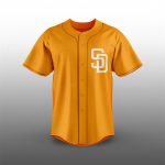 2025 SD Padres Orange Jersey