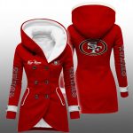 2025 SF 49ers Long Hooded Fleece Jacket
