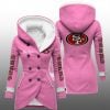 2025 SF 49ers Long Hooded Fleece Jacket 7 2025 SF 49ers Long Hooded Fleece Jacket 3