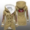2025 SF 49ers Long Hooded Fleece Jacket 9 2025 SF 49ers Long Hooded Fleece Jacket 5
