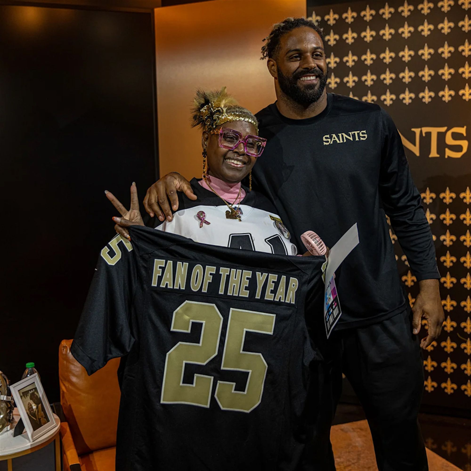 2025 Saints Fan Of The Year Jersey Cre Saints 5 2025 Saints Fan Of The Year Jersey Cre Saints 5