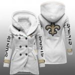 2025 Saints Long Hooded Fleece Jacket