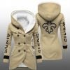 2025 Saints Long Hooded Fleece Jacket 8 2025 Saints Long Hooded Fleece Jacket 4