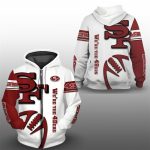 2025 San Francisco We're The 49ers Zip Hoodie