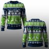 2025 Seahawks Reindeer Football Christmas Ugly Sweater 1 1