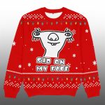 2025 Sid On My Face Ugly Christmas Sweater