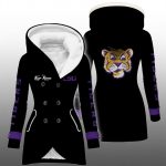 2025 Tigers Long Hooded Fleece Jacket