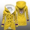 2025 Tigers Long Hooded Fleece Jacket 3