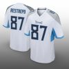 2025 Titans Fan Xavier Restrepo 87 Jersey 1