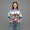2025 Trump Merry Christmas Americas Full Ugly Christmas Sweater 1 2