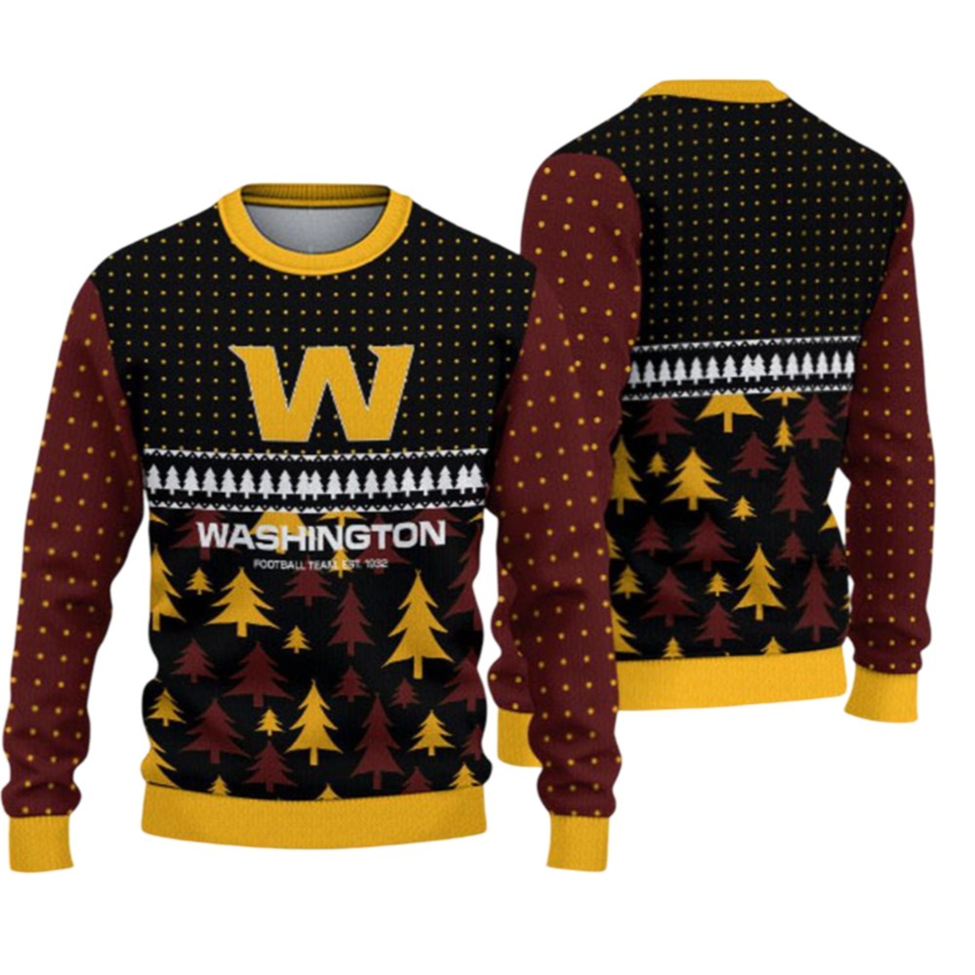 2025 Washington Festive Holiday Ugly Sweater 2 2025 Washington Festive Holiday Ugly Sweater 1 2