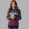 2025 We Are All Patriots Rivalry Nor Easter Ugly Christmas Sweater 2