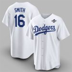 2025 Will Smith Dodgers World Series Baseball Jersey