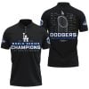 2025 World Series Champions LA Dodgers Polo Shirt 3