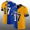 2025 Wyoming Allen 17 Gold And Blue Jersey 1 1