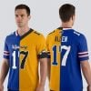 2025 Wyoming Allen 17 Gold And Blue Jersey 3 2025 Wyoming Allen 17 Gold And Blue Jersey 1 2