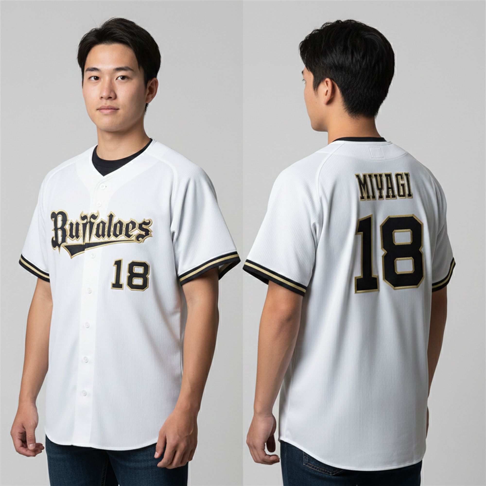 2026 Orix Buffaloes Miyagi 18 Jersey 1 2026 Orix Buffaloes Miyagi 18 Jersey 1