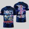 22 Blue Jays 2025 American League Champions 3X Shirt