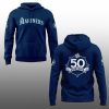 Seattle Mariners 50 Seasons 1977 2026 Hoodie 5 23 Seattle Mariners 50 Seasons 1977 2026 Hoodie