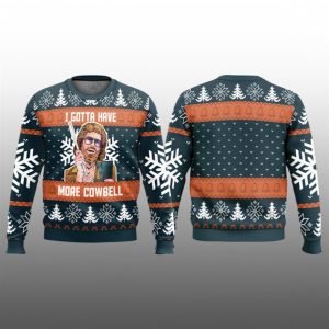 I Gotta Have More Cowbell SNL Ugly Christmas Sweater 1 1