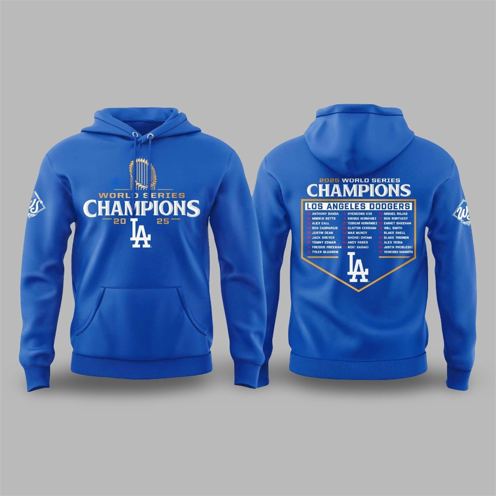 LA Dodgers 2025 World Series All Team Shirt 3 28 LA Dodgers 2025 World Series All Team Hoodie