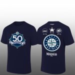 Seattle Mariners 50 Seasons Celebrate 1977 2026 Shirt