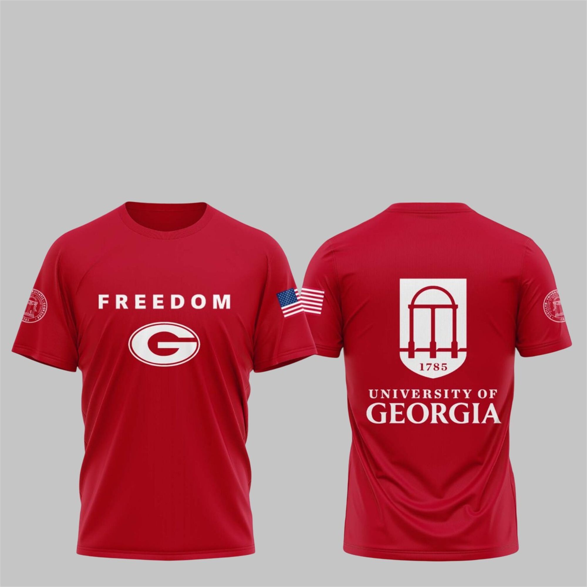 Freedom 1785 University Of Georgia Shirt 3 3 0 Freedom 1785 University Of Georgia Shirt