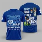 Dodgers 2025 4Th Straight NL West Division Champions Shirt