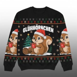 2025 Christmas Gluhhornchen Ugly Sweater 1 1
