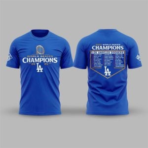 26 LA Dodgers 2025 World Series All Team Shirt